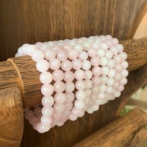 Rose Quartz Bracelet (one)